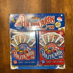 Politicards '08, a set of 54 collectible playing cards